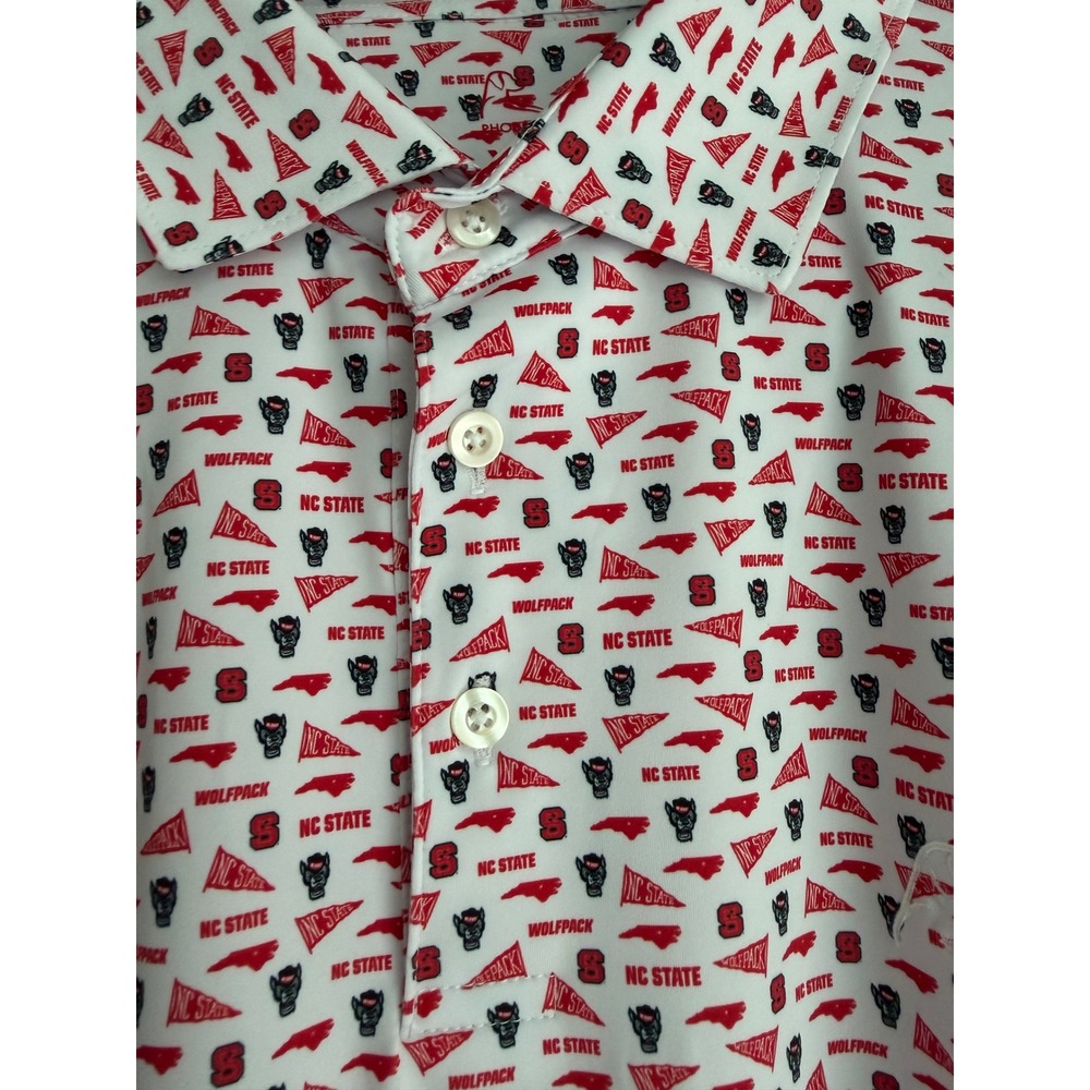 Rhoback NC State Wolfpack Performance Polo Shirt … - image 2